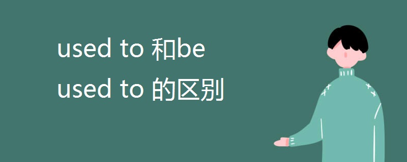 used to 和be used to 的区别