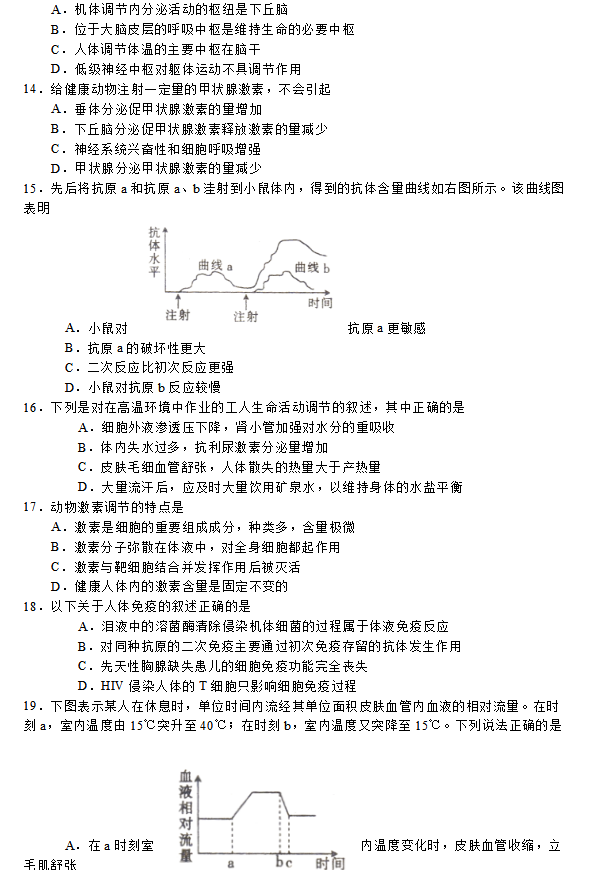 全国100所名校最新高考模拟示范卷