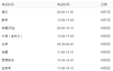 2022重庆高考哪天开始 具体几号高考