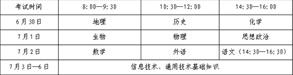 山东2022学业水平合格考试时间 什么时候考试