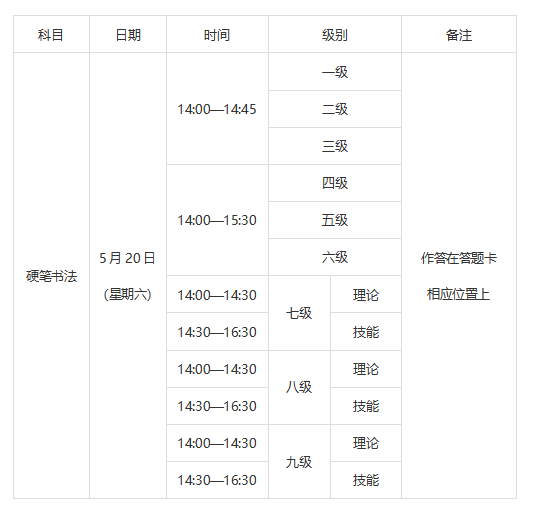 黑龙江2023上半年书画等级考试时间安排 什么时候考试