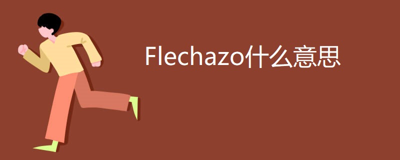 Flechazo什么意思